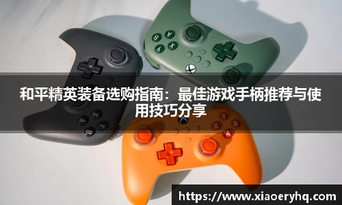 和平精英装备选购指南：最佳游戏手柄推荐与使用技巧分享